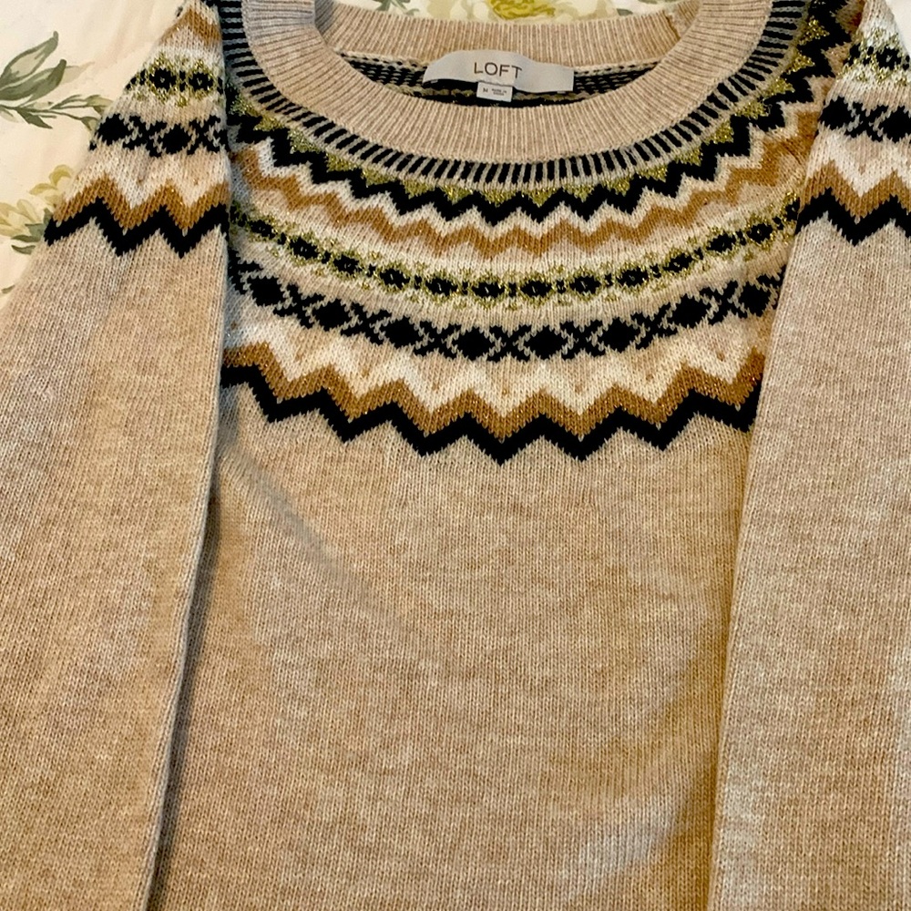 Loft Fair Isle sweater